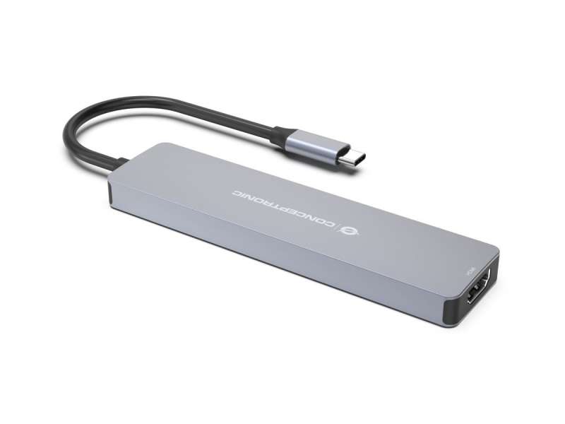Conceptronic DONN28G 7-in-1 USB 3.2 Gen 1 Docking Station