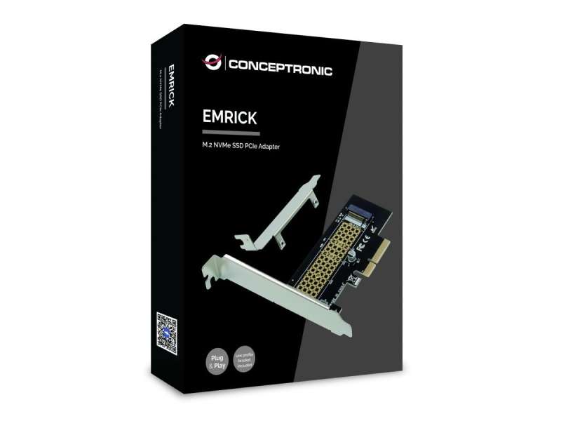 Conceptronic EMRICK05B M.2 NVMe PCIe Card