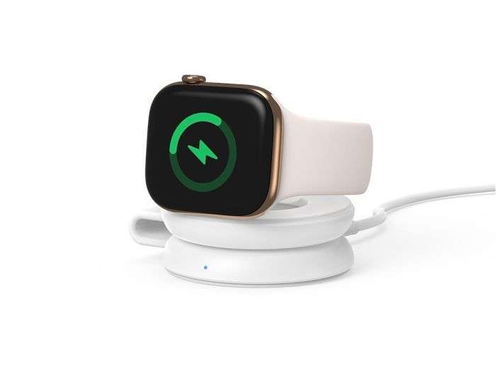 Conceptronic GORGON04W 25W 2-in-1 Foldable Magnetic Qi2 25W Wireless Charger White
