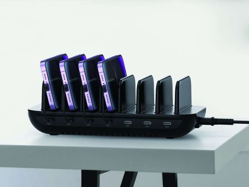 Conceptronic OZUL07B 160W 7-Port USB PD Charging Station