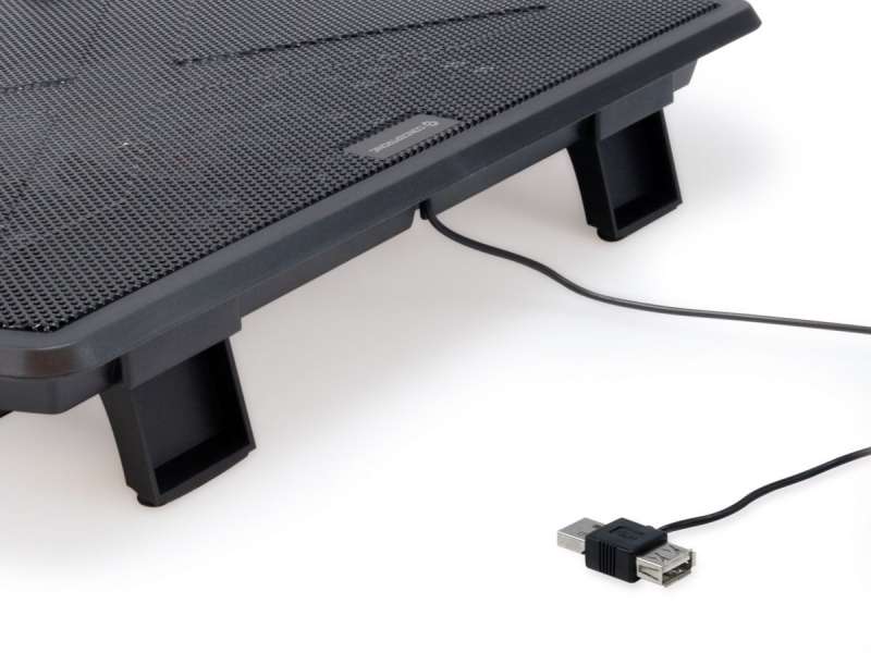 Conceptronic THANA06B 2 ventilátoros laptop hűtőpad Black