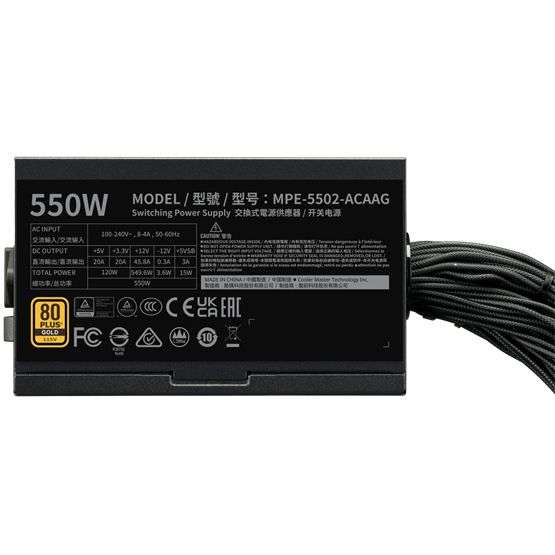 Cooler Master 550W 80+ Gold MWE V3