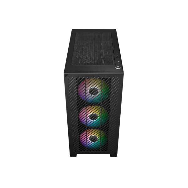 Cooler Master Elite 301 Tempered Glass Black