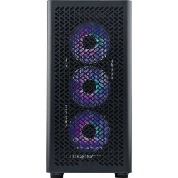Cooler Master Elite 502 Tempered Glass Black