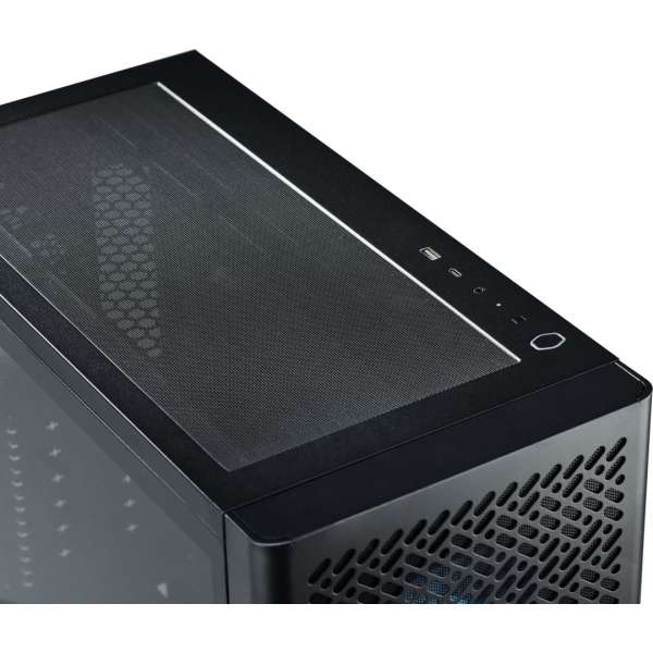 Cooler Master Elite 502 Tempered Glass Black