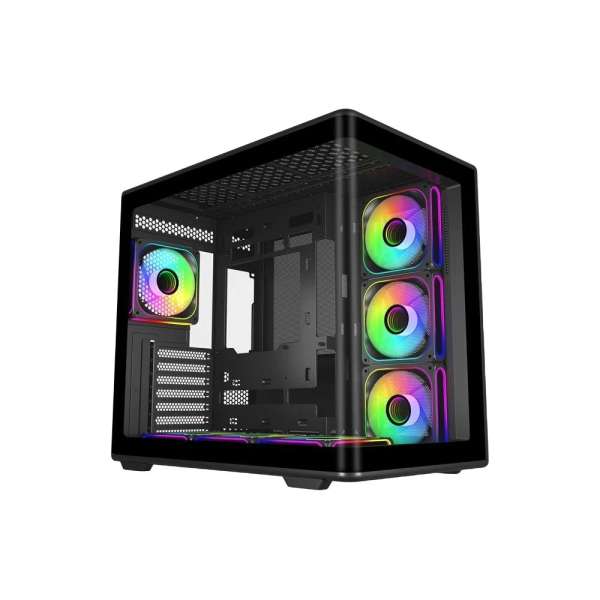 Cooler Master Elite 600 Tempered Glass Black