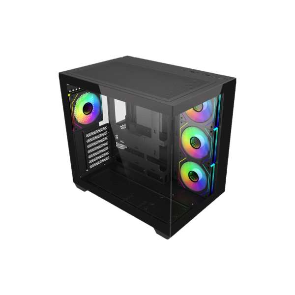Cooler Master Elite 681 Tempered Glass Black