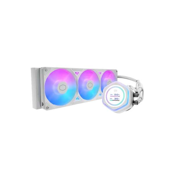 Cooler Master MasterLiquid 360 Atmos II LCD ARGB White