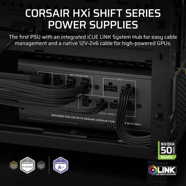 Corsair 1200W 80+ Platinum HX1200i SHIFT