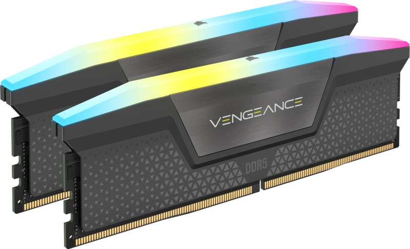 Corsair 16GB DDR5 6000MHz Kit(2x8GB) Vengeance RGB Grey
