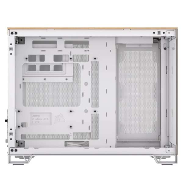 Corsair 2500X Tempered Glass White/Bamboo