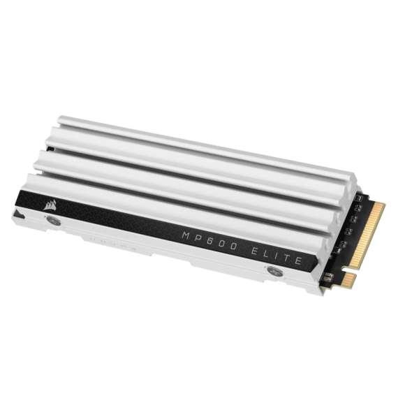Corsair 2TB M.2 2280 NVMe MP600 Elite with Heatsink White