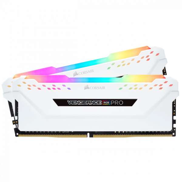 Corsair 32GB DDR4 2666MHz Kit(2x16GB) Vengeance RGB Pro White