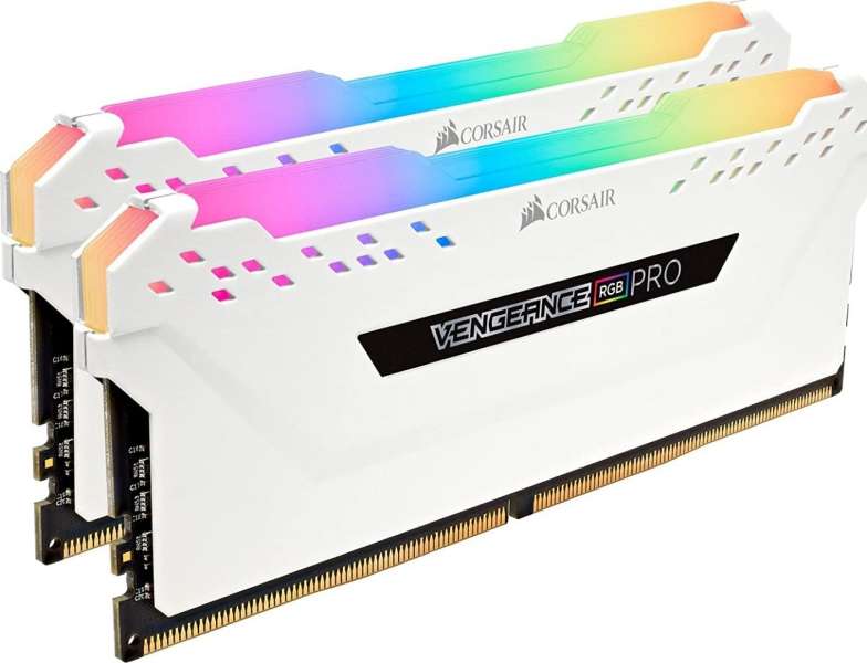 Corsair 32GB DDR4 3200MHz Kit(2x16GB) Vengeance RGB Pro White