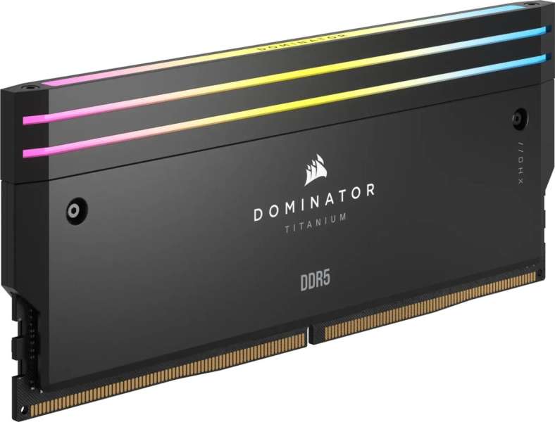 Corsair 32GB DDR5 6400MHz Kit(2x16GB) Dominator Titanium RGB Black