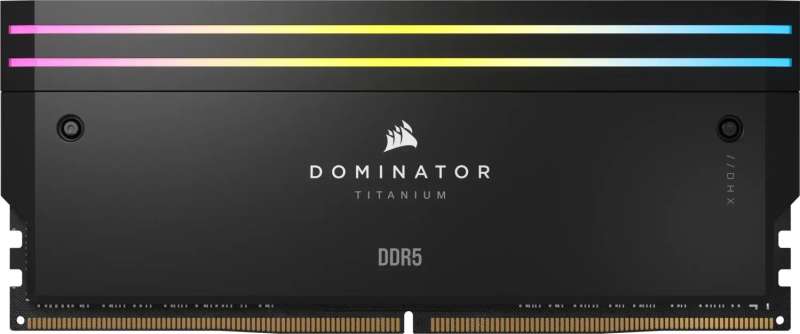 Corsair 32GB DDR5 6600MHz Kit(2x16GB) Dominator Titanium RGB Black