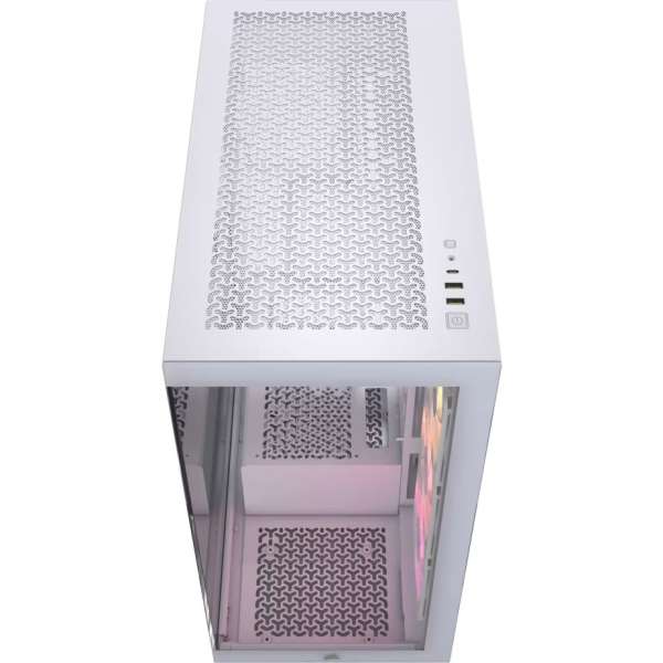 Corsair 3500X ARGB Tempered Glass White