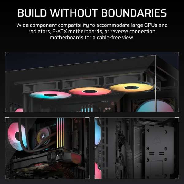Corsair 3500X RS-R ARGB Tempered Glass Black