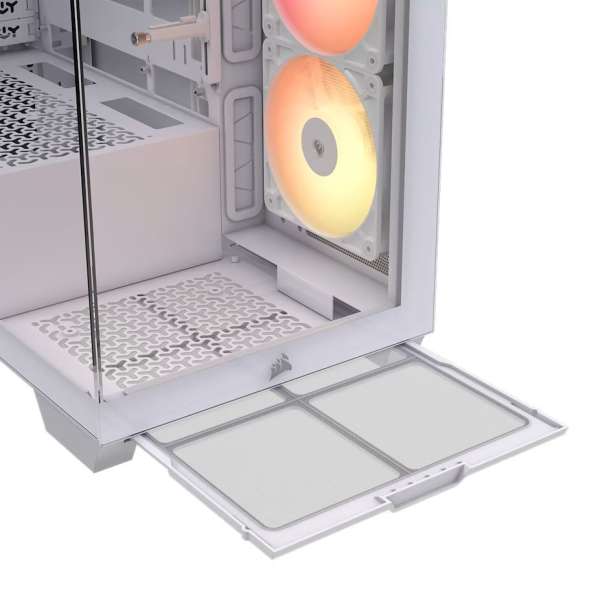 Corsair 3500X RS-R ARGB Tempered Glass White