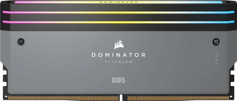 Corsair 64GB DDR5 6000MHz Kit(2x32GB) Dominator Titanium RGB Black