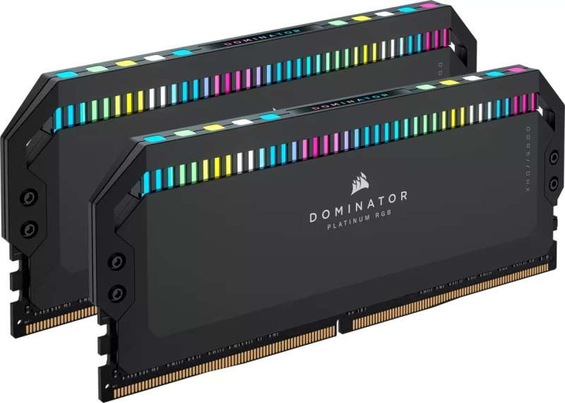 Corsair 64GB DDR5 6600MHz Kit(2x32GB) Dominator Platinum RGB Black