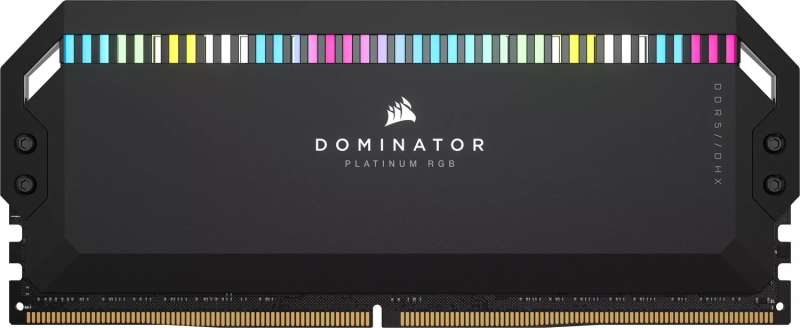 Corsair 64GB DDR5 6600MHz Kit(2x32GB) Dominator Platinum RGB Black