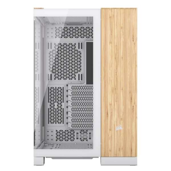 Corsair 6500X Tempered Glass White/Bamboo