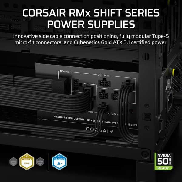 Corsair 750W 80+ Gold RM750x Shift