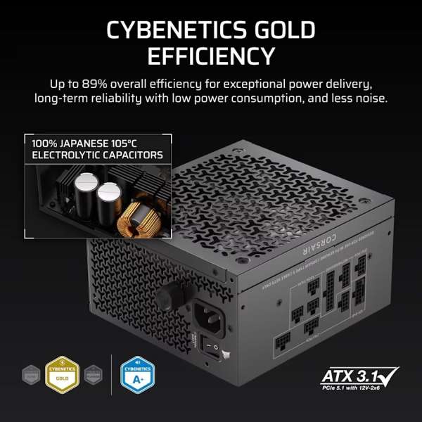 Corsair 750W 80+ Gold RM750x Shift