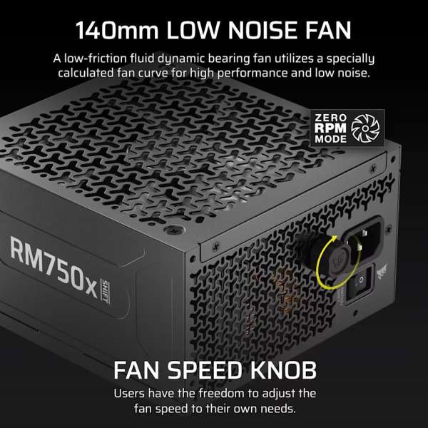 Corsair 750W 80+ Gold RM750x Shift