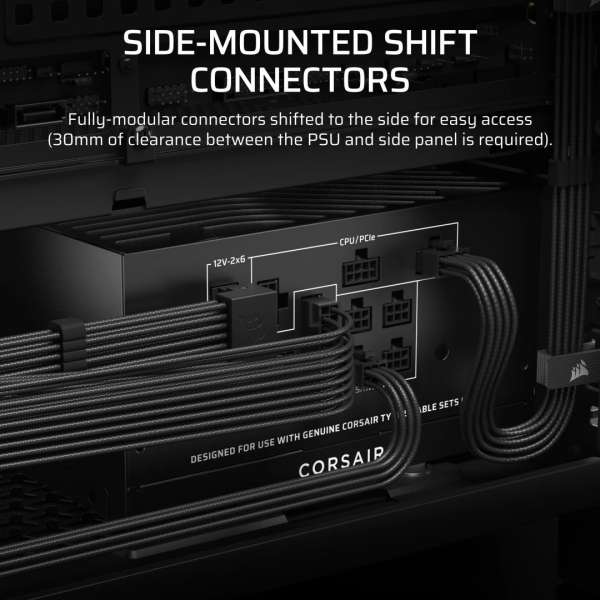 Corsair 850W 80+ Gold RM850x Shift
