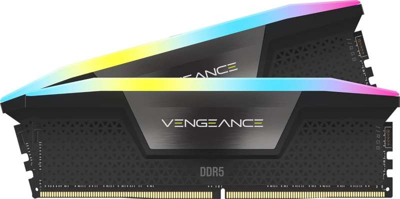 Corsair 96GB DDR5 7000MHz Kit(2x48GB) Vengeance RGB Black