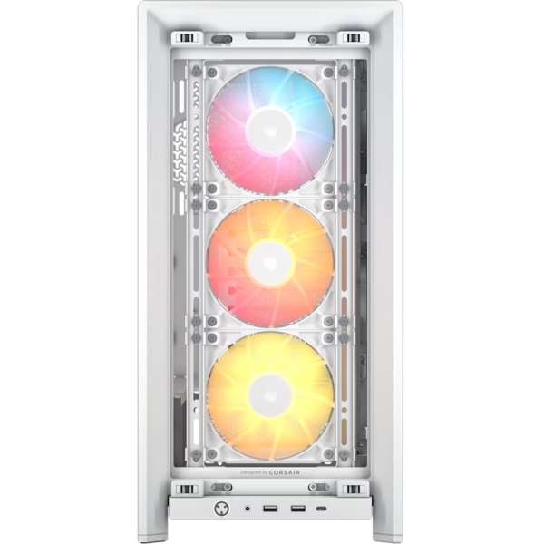 Corsair Frame 4000D RS ARGB Tempered Glass White