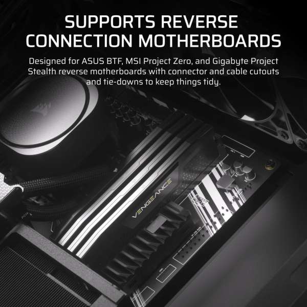 Corsair Frame 4000D RS Tempered Glass Black