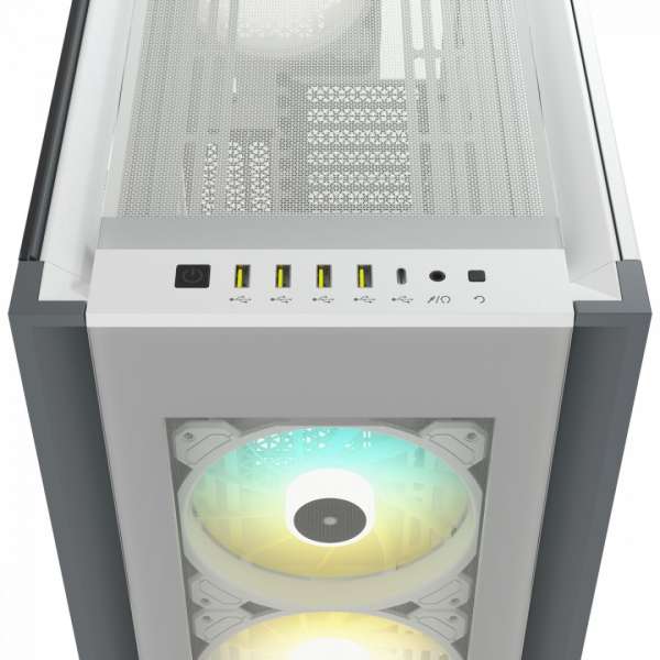 Corsair iCUE 7000X RGB Tempered Glass White