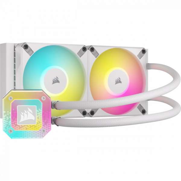 Corsair iCUE H100i ELITE CAPELLIX XT Liquid CPU Cooler White