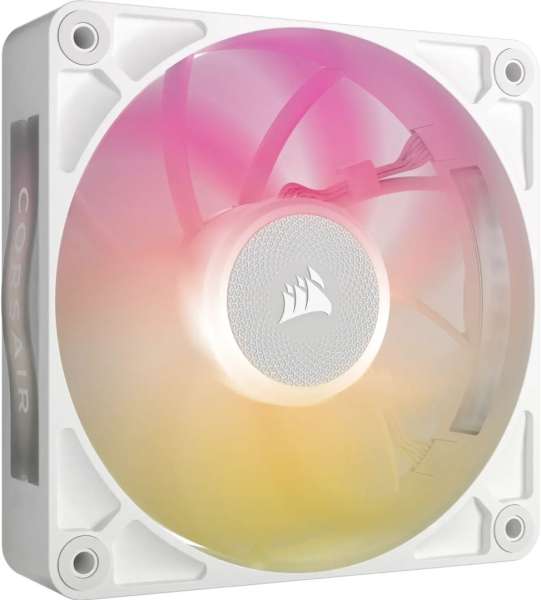 Corsair iCUE LINK RX120 MAX RGB 120mm PWM Thick Fans White (3-Pack)
