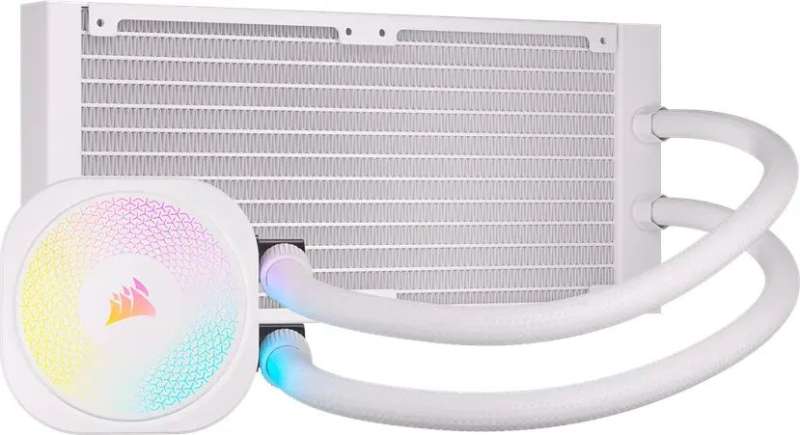 Corsair iCUE LINK TITAN 240 RX RGB AIO Liquid CPU Cooler White