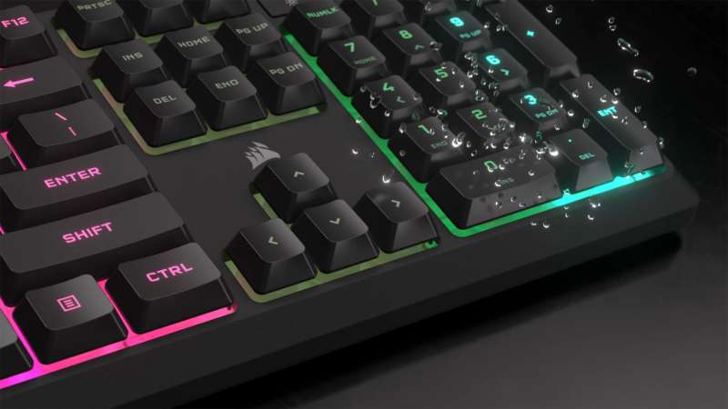 Corsair K55 Core RGB Gaming Keyboard Gray US