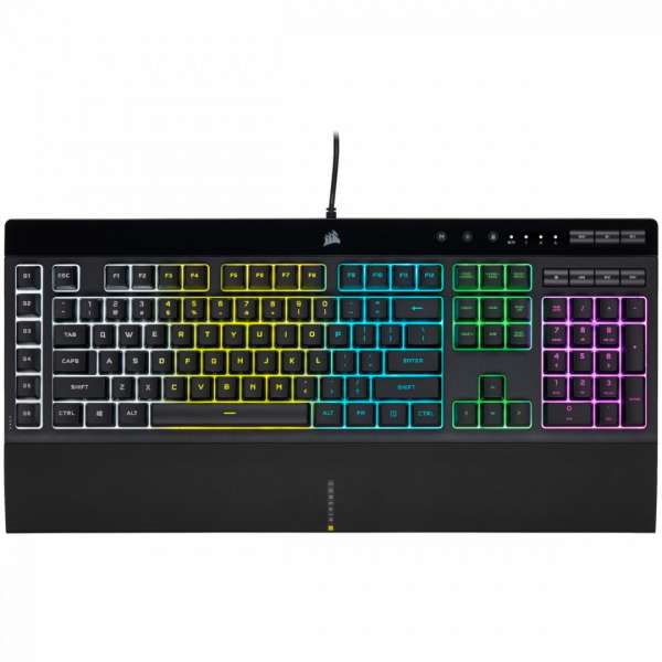Corsair K55 RGB Pro Gaming keyboard Black US