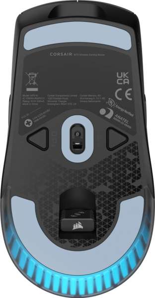 Corsair M75 Gaming Wireless Bluetooth Lightweight RGB Gaming mouse Black