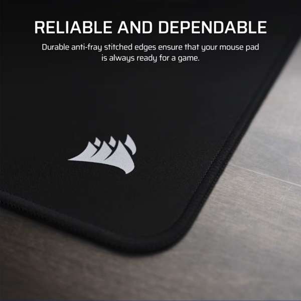 Corsair MM Anti-fray Cloth XXL Gaming Egérpad Black
