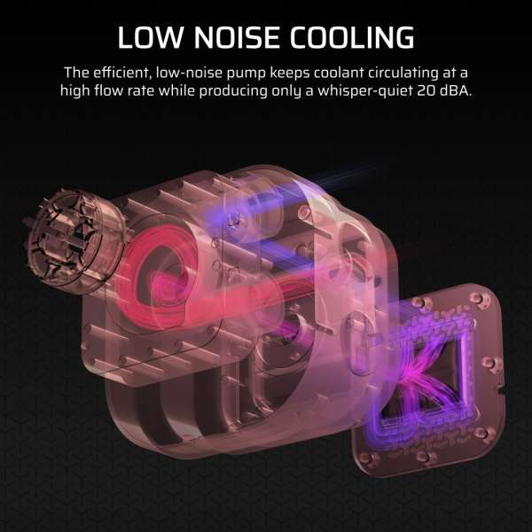 Corsair Nautilus 360 RS LCD Liquid CPU Cooler White