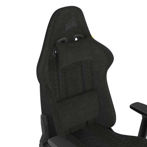 Corsair TC100 Relaxed Gaming Chair Fabric Black/Black