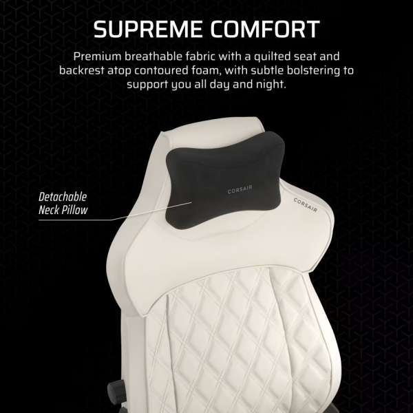 Corsair TC500 Luxe Gaming Chair Frost