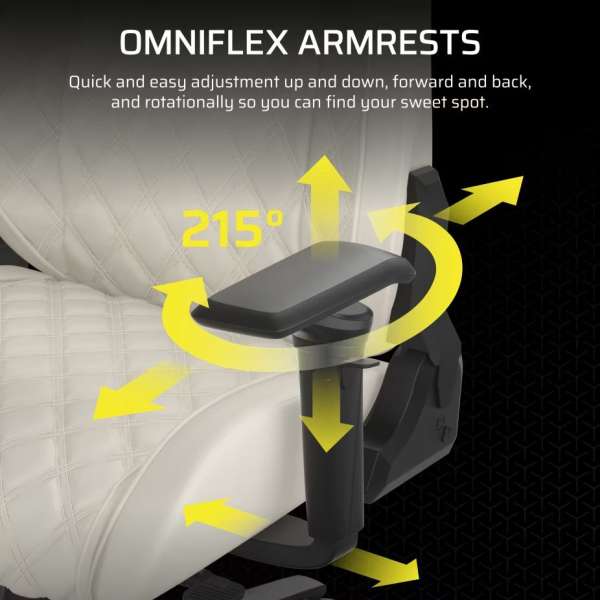 Corsair TC500 Luxe Gaming Chair Frost