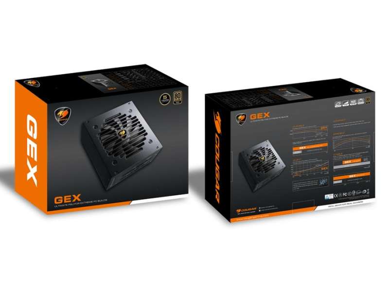 Cougar 750W 80+ Gold GEX