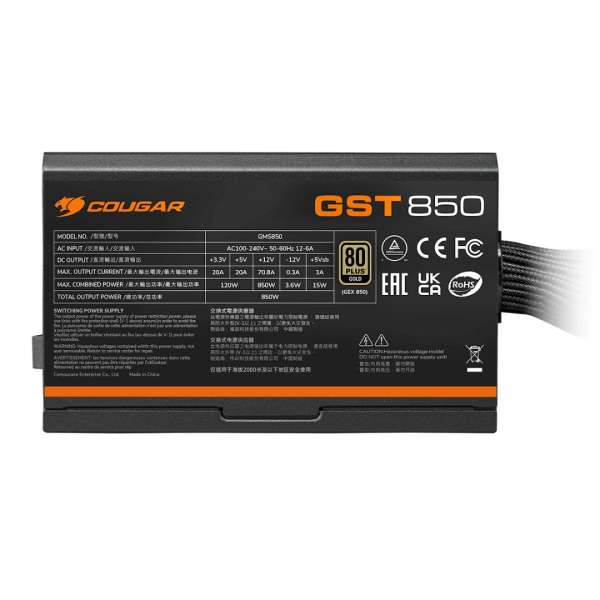 Cougar 850W 80+ Gold