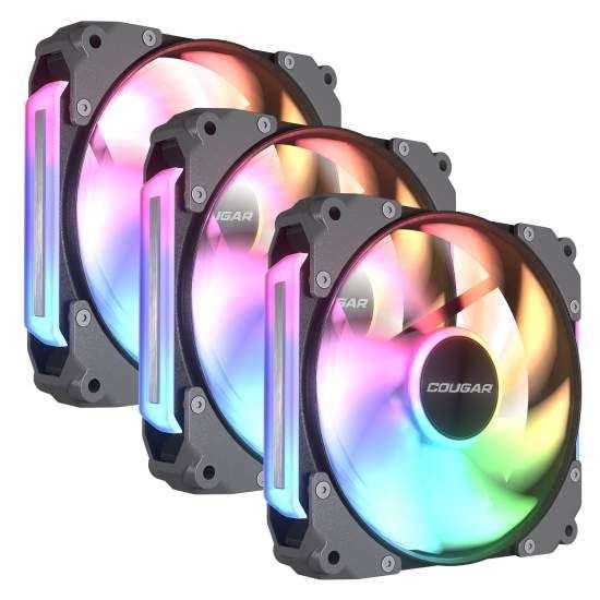 Cougar Apolar 120 ARGB Black (3-Pack)