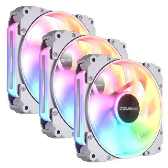 Cougar Apolar 120 ARGB Reverse Blade White (3-Pack)